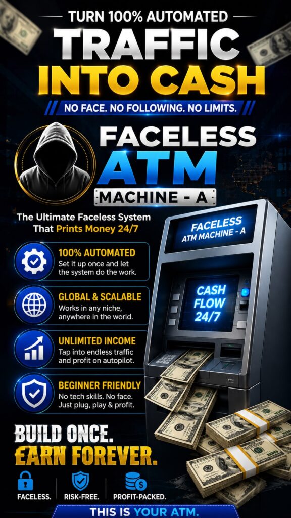 Faceless ATM Machine Bonus