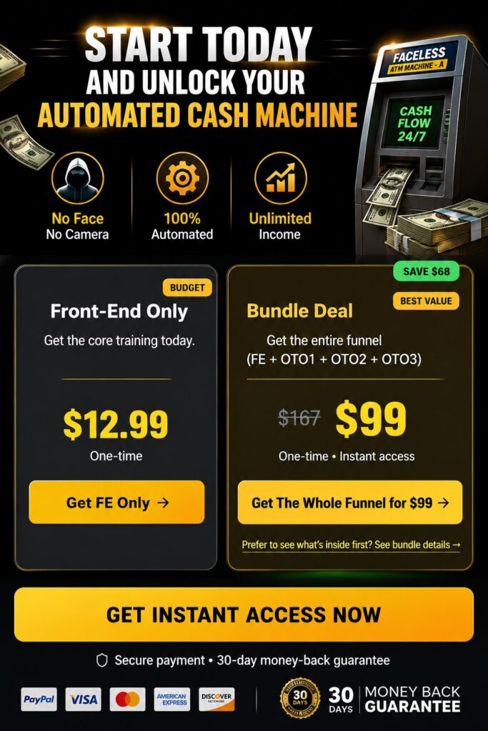 Faceless ATM Machine Price